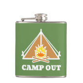 Camp out flachmann (Vorderseite)