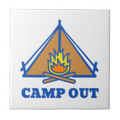Camp out fliese (Vorderseite)
