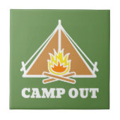 Camp out fliese (Vorderseite)