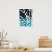 Camp out: Geisterbaum Poster (Küche)