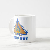 Camp out kaffeetasse (Vorderseite Links)
