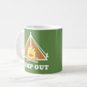 Camp out kaffeetasse (Vorderseite Links)