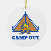 Camp out keramikornament (Vorne)