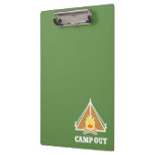 Camp out klemmbrett (Links)