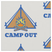 Camp out stoff (Nahaufnahme)