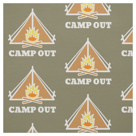 Camp out stoff (Muster)