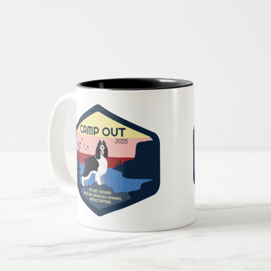 Camp Out Tasse Springer (Vorderseite Links)