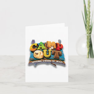 Camp Out's bekommt mehr von Jesus. Ein Cooler Somm Karte