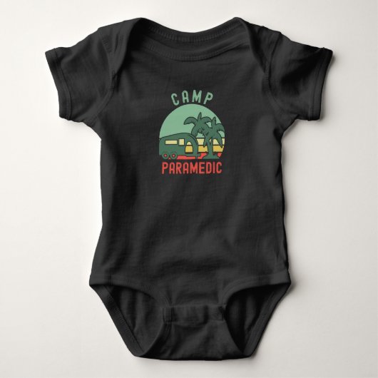 Camp Paramedic Baby Strampler (Vorderseite)