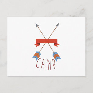Camp-Pfeile Postkarte