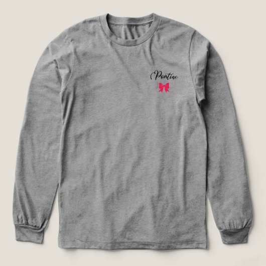 Camp Pontiac Bow Shirt (Design Vorderseite)