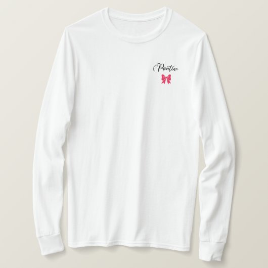 Camp Pontiac Bow Shirt (Design vorne)