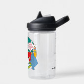 Camp Pop Art Trinkflasche (Links)