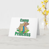 CAMP-Princess Karte (Gelbe Blume)