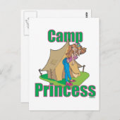 CAMP-Prinzessin Postkarte (Vorne/Hinten)
