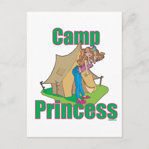 CAMP-Prinzessin Postkarte