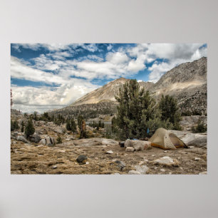 Camp Rae Lakes Poster