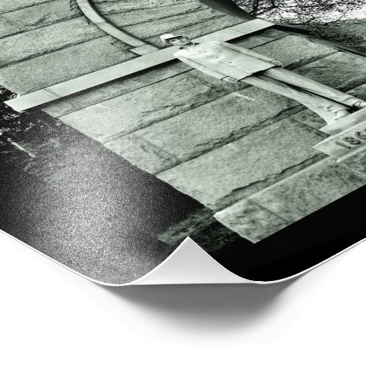 Camp Randall Arch Fotodruck (Ecke)