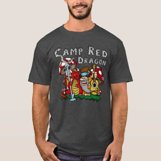 Camp Red Dragon 2025 B.A.T. Kohle D/S T - Shirt (Vorderseite)