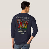 Camp Red Dragon 2025 B.A.T. Navy Long Sleeve T-Shirt (Schwarz voll)