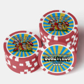 Camp Red Dragon 2025 B.A.T. Pokerchips (Stapel)