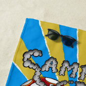 Camp Red Dragon 2025 B.A.T. Strandtuch (Beispiel)