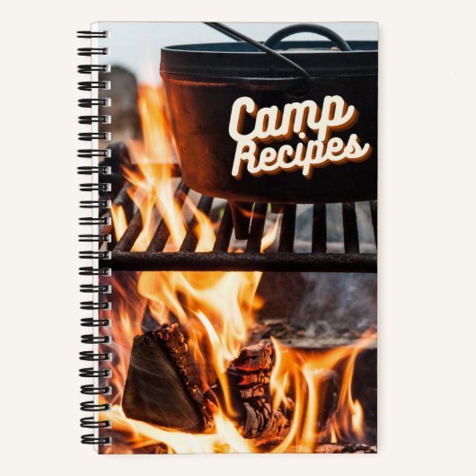 Camp-Rezepte Notizblock (Vorderseite)