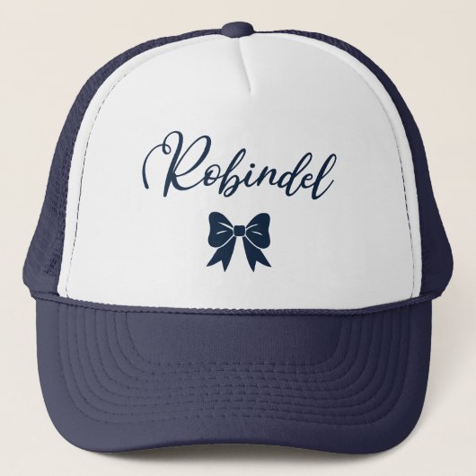 Camp Robindel Bow Hat Truckerkappe (Vorderseite)