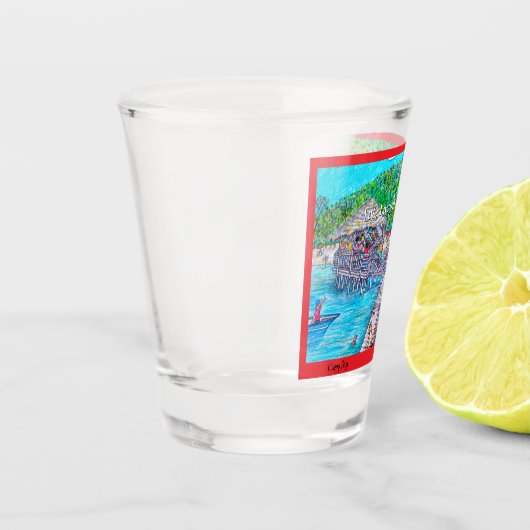 Camp-Schüttelglas Schnapsglas (Links)