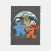 Camp Sesamstraße EST. 1969 Fleecedecke (Vorderseite)