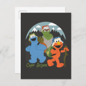 Camp Sesamstraße EST. 1969 Postkarte (Vorne/Hinten)