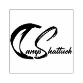 Camp Shattuck - Briefmarke aus Gummi Gummistempel (Prägung)