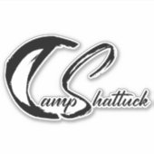Camp Shattuck - wasserdicht Aufkleber (Vorderseite)