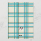 Camp & Sign Birthday Einladung (Rückseite)