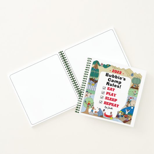 Camp Sketchbook Notizblock (Innenseite)