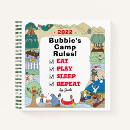 Camp Sketchbook Notizblock