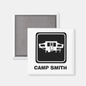 Camp Smith Camper Magnet (Vorderseite/Rückseite)