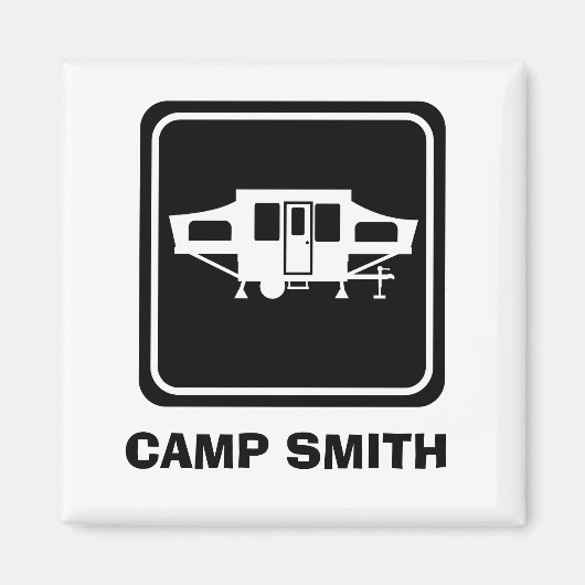 Camp Smith Camper Magnet (Vorne)