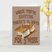 Camp Smores Karte (Gelbe Blume)