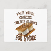 Camp Smores Postkarte (Vorderseite)