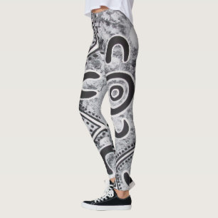 Camp Spirit Aborigine-Leggings Leggings