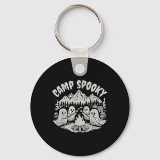 Camp Spooky SommerHalloween Niedlich Ghost Schlüsselanhänger