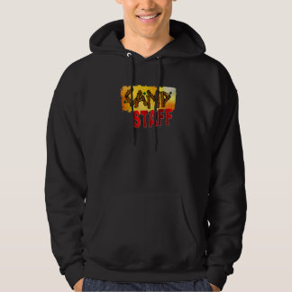 Camp Staff Summer Campground Gastgeber Crew Berate Hoodie