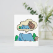 CAMP-Stellen Postkarte (Stehend Vorderseite)