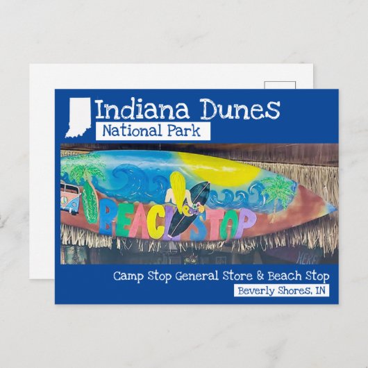 Camp Store Postkarte (Vorne/Hinten)