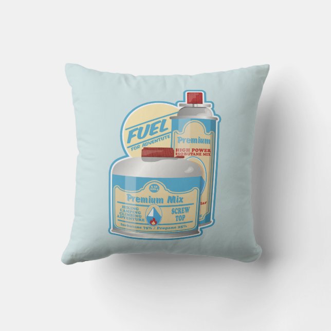 Camp Stove Gas Kanister Propane Butane Kissen (Rückseite)