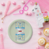 Camp Stove Gas Kanister Propane Butane Pappteller (Party)