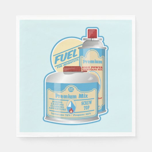 Camp Stove Gas Kanister Propane Butane Serviette (Vorderseite)
