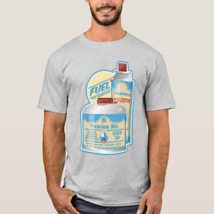 Camp Stove Gas Kanister Propane Butane T-Shirt