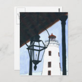 Camp Street Lighthouse Postkarte (Vorne/Hinten)